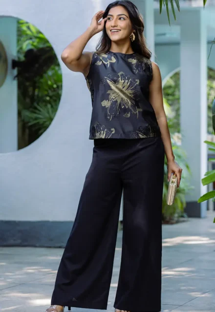 Linen Wide Leg Pants